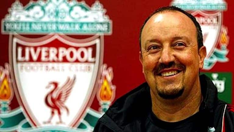 Ce qu&rsquo;a dit Benítez à la mi-temps d&rsquo;un certain Liverpool-Milan AC