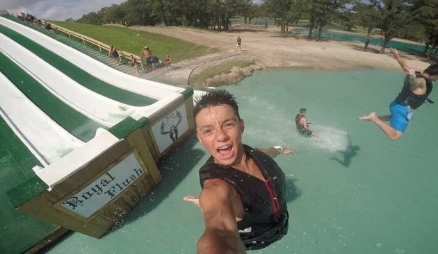 BSR Cable Park, Waco, toboggan Texas