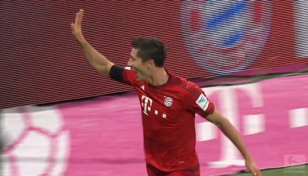 Quintuplé Robert Lewandowski, Bayern