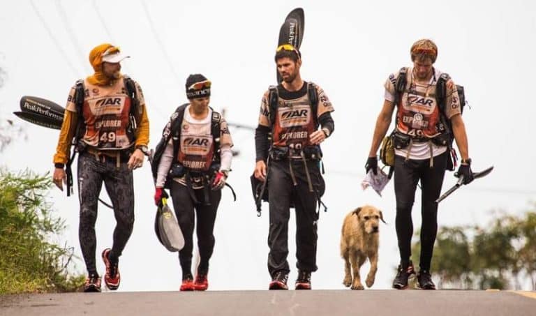 Ce chien errant a suivi une équipe lors d&rsquo;un raid nature, qui l&rsquo;a adopté