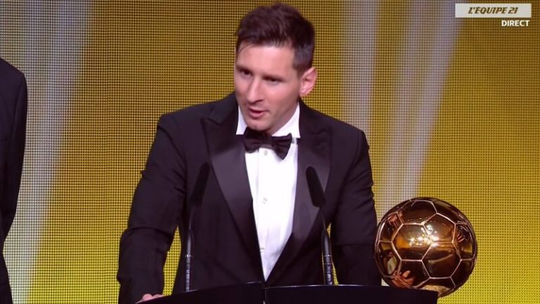 La quinte royale de Lionel Messi au Ballon d&rsquo;Or