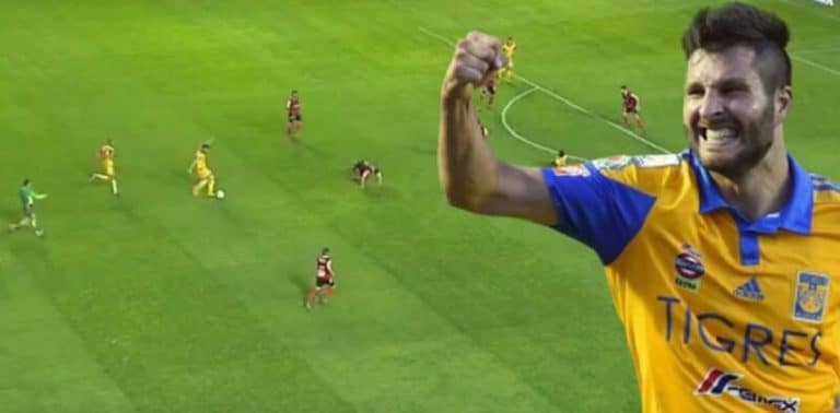 Vidéo: L&rsquo;incroyable but de 40 m d&rsquo;André-Pierre Gignac !
