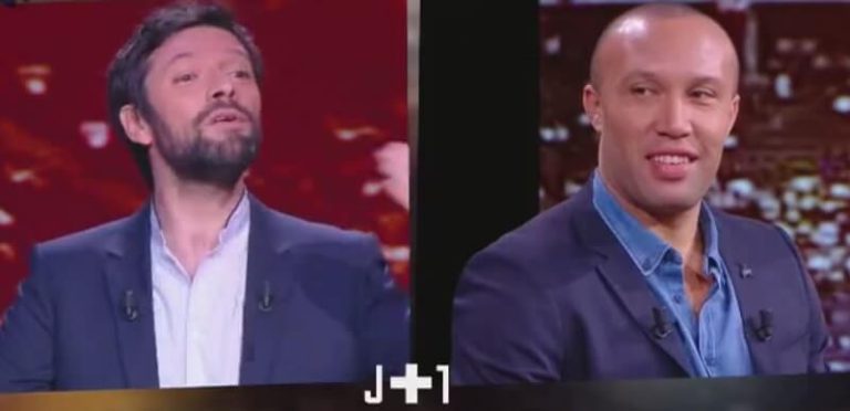 Vidéo: Julien Cazarre toujours aussi en forme face à Mikaël Silvestre