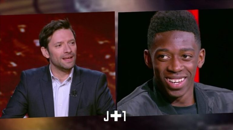 Vidéo: la 100ème de Julien Cazarre avec Ousmane Dembélé dans J+1
