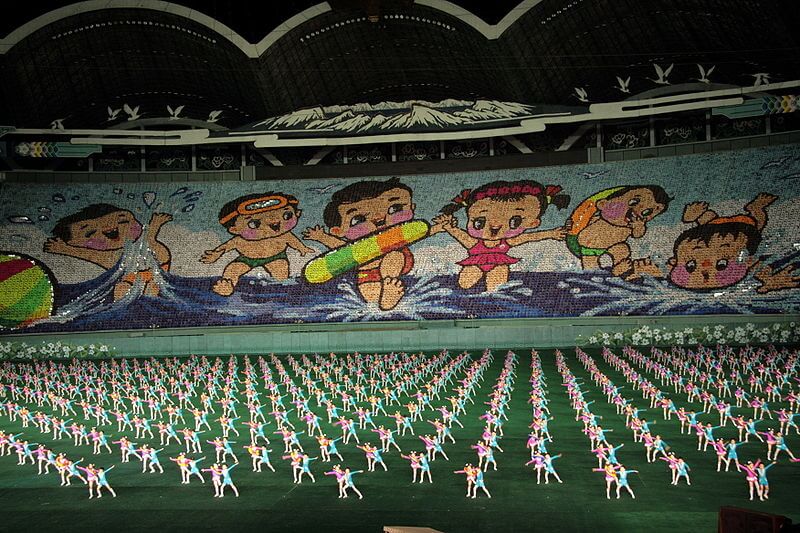 Stade du Premier-Mai, Pyongyang, Corée du Nord
