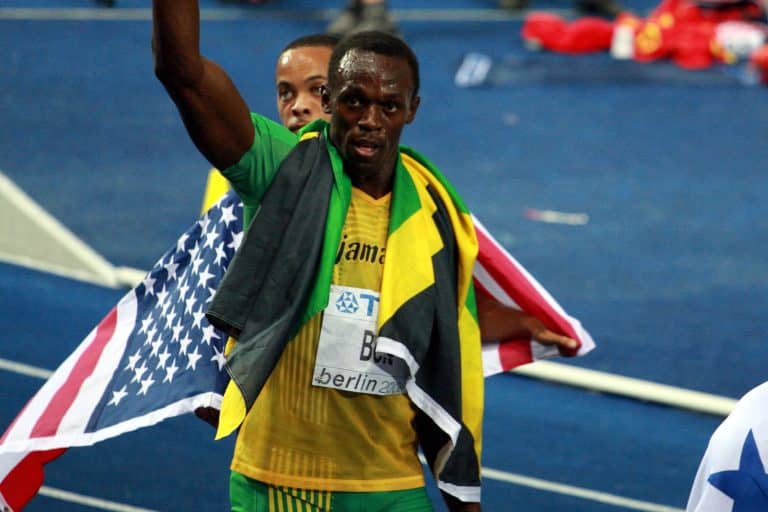 Usain Bolt s’est entraîné avec le club de foot sud-africain Sundowns