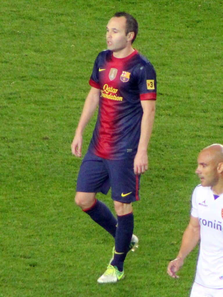 Andrés Iniesta : la légende du Barça se rend au Japon