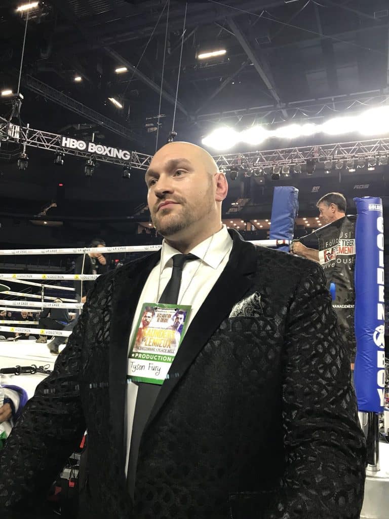Personnalité sportive de l’année : Tyson Fury restera sur la liste restreinte